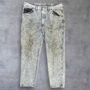 Vintage 90s Wrangler‎ thrashed workwear jeans 38x30